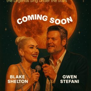 Blood Moon and Blake Shelton – When the Universe Turns the Sky Red, the Legends Sing Under the Stars nh