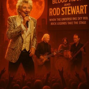 Rod Stewart has reunited and announced a moonlit tour, playfully titled “Blood Moon and Rod Stewart