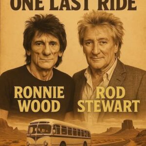 Ronnie Wood and Rod Stewart Announce 2026 Tour Titled ‘One Last Ride’ — A Soul-Stirring Historic Revival Illuminating the Immortal Legacy of American Rock