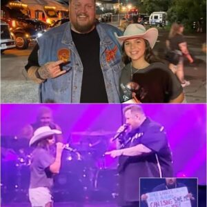 A Night to Remember: Jelly Roll and an 11-Year-Old Girl Deliver a Heart-Wrenching Performance of “Save Me”