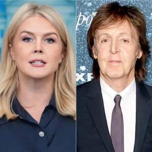 “You have no right to rewrite WHO I AM, Karoline. My songs have spoken the truth long before you ever appeared!” – Paul McCartney directly responded to Karoline Leavitt’s accusations that he was being “silenced.”nh