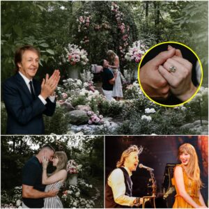 PAUL MCCARTNEY REVEALS A SECRET ABOUT TAYLOR SWIFT’S ENGAGEMENT OF THE CENTURY.