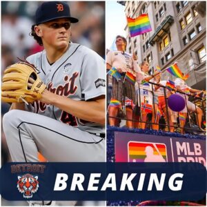 BAD NEWS๐ด: โIโll take a pay cut. Iโll prove I respect the LGBT community. Please let me stayโโReese Olson makes an emotional plea to stay with the Detroit Tigers after coach AJ Hinch and MLB decided to fire him for racist comments during MLBโs Pride Monthโฆ