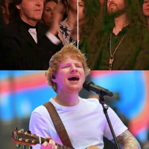 Ed’s voice trembled as he sang ‘In My Life,’ standing alone before Paul and Ringo, who sat with glistening eyes. Paul whispered to Ringo, ‘That was John’s favorite…’