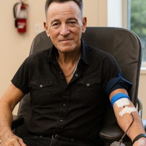 Bruce Springsteen has secretly donated blood nearly 100 times, saving critically ill children. Fans are stunned by this hidden act of heroism.