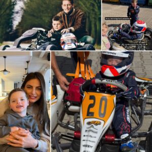 Mini Max Verstappen Follows in His Uncle’s Footsteps – Victoria, Max Verstappen’s sister, shared a family moment taking her three children out for a day of karting.