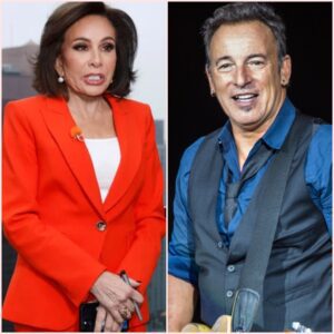 JEANINE PIRRO POINTS DIRECTLY AT BRUCE SPRINGSTEEN โ AND STUNS HIM INTO SILENCE IN FRONT OF MILLIONS...