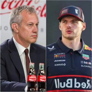 Coca-Cola CEO James Quincey surprised everyone by offering Max Verstappen 50 million dollars to promote Coca-Cola on his shirt and car during the upcoming tournament.