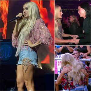 "Hold on, everyone - we need to help": Carrie Underwood Stops Concert Mid-Song to Save Young Fan in Distress. The arena was alive with excitement as Carrie Underwood lit up the stage with her powerful voice and dazzling presence.