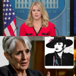 “You Don’t Get to Rewrite WHO I AM, Karoline!” — Joan Baez Fires Back at Karoline Leavitt in Fiery Showdown 🔥
