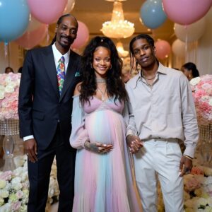 Rihanna’s Baby No.3 Rumors Explode After Paparazzi Catch A$AP Rocky Whispering To Snoop Dogg At A Private Party