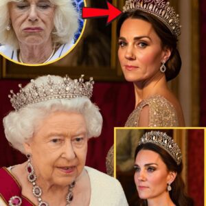 🔥Royal world STUNNED — Princess Catherine named heir to Queen Elizabeth’s legendary Strathmore Rose Tiara 🌹👑 …