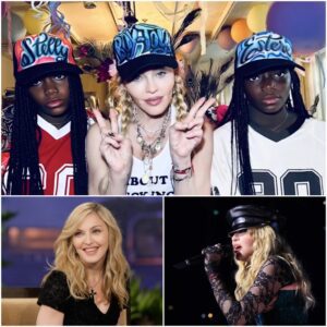 Madonna throws epic backyard bash for twins Stella and Estere on milestone day nango