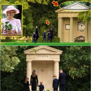 EMOTIONAL VISIT: William and Catherine Bring George, Charlotte, Louis to Granny Diana’s Grave on 28th Anniversary - Heartbreaking Tribute STUNS Millions 😱👇👇