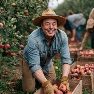 Elon Musk Said, "Life As A Farmer Is Better Than Being CEO Of Tesla—because You Actually Get Some Free Time." 🌾🚜 Sometimes The Simple Life Holds The Greatest Peace.