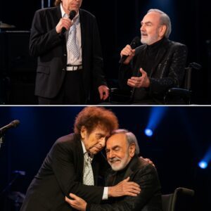 The audience thought it was a folk festival like any other — until Bob Dylan stepped aside, and Neil Diamond walked into the spotlight. What followed was not just a duet. ws