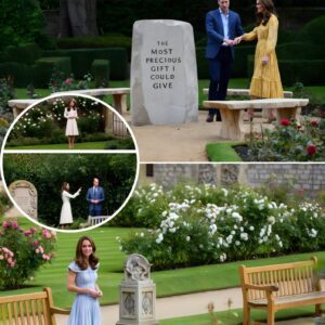 Forget diamonds. Forget palaces. Kate Middleton just gave William a gift no crown could ever buy. Hidden deep within Windsor, she secretly built a garden…