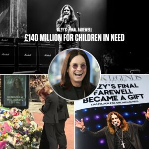 Ozzy Osbourne’s Last Encore — The Prince of Darkness Turned His Final Black Sabbath Show Into a £140 Million Gift of Hope for Children and Parkinson’s Charities, Just Days Before His Passing at 76! nh
