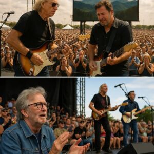 A Farewell in Music: Joe Walsh and Vince Gill Deliver an Emotional Goodbye at Claptonโs Crossroads Festival