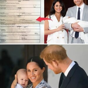 The Document That Rocked the Palace: Meghan Markle, Archie, and a Revelation That Shook the Monarchy...