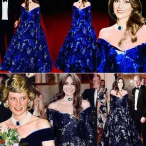 Princess Catherine’s Midnight Gown Stuns — but It’s Diana’s Forbidden Pendant That Sends Shockwaves Through the Palace...