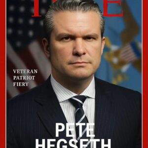 CONGRATULATIONS: U.S. Defense Secretary Pete Hegseth Has Been Named One of TIME Magazine’s 100 Most Influential People in Politics