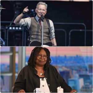 Whoopi Goldberg Accuses Bruce Springsteen of Exploiting His Fame. His Seven Words Left the Entire Studio Frozen in Silence