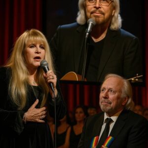 At the Kennedy Center Honors, Stevie Nicks delivered a tribute so powerful, it left Barry Gibb in tears. As the spotlight fell, Stevie’s hauntingly soulful voice wrapped around “How Can You Mend a Broken Heart,” each lyric soaked in reverence and emotion.TD