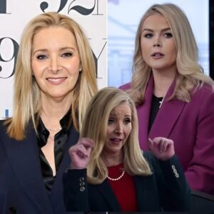 Lisa Kudrow, beloved for her quick wit, has thrown Hollywood into chaos with a jaw-dropping impersonation of Karoline Leavitt.