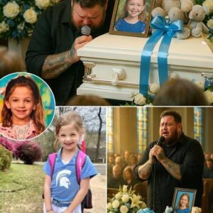 He never met her… but she sang his songs every single day — Jelly Roll quietly shows up at 8-year-old fan’s funeral and sings “Save Me” in a moment no one will ever forget