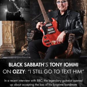 Tony Iommi Opens Up About Coping With the Loss of Ozzy Osbourne: “It’s Like Losing a Brother”