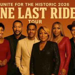 The Final Curtain Call: Gladys Knight, John Legend, Maxwell, Patti LaBelle, Mary J. Blige & Bruno Mars Unite for the Historic 2026 “ONE LAST RIDE” Tour