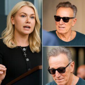 "Bruce Springsteen Fires Back: ‘You Don’t Get to Rewrite WHO I AM!’ — A Blazing Showdown with Karoline Leavitt That’s Dividing America"