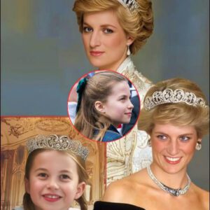 Princess Charlotte “Blows Lilibet in America Out of the Water” When She Formally Inherits Princess Diana’s Most Famous Tiara, Making History in the Process.