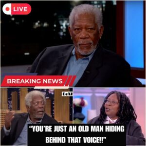“YOU’RE JUST AN OLD MAN HIDING BEHIND THAT VOICE” – Whoopi Goldberg Thought She Could Break Morgan Freeman on Live TV. She Was Wrong.