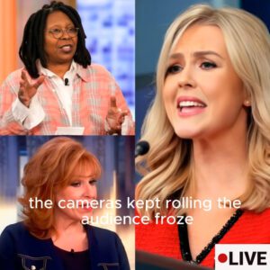 “Totally unexpected” – Karoline Leavitt walked onto ‘The View’ as a guest — She spoke just 8 words. That was enough. Karoline’s short strike on ‘The View’ ended Joy Behar’s 21-year reign on live television — and sent ABC into overnight panic.TD