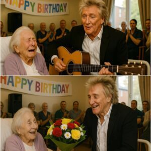 HEARTWARMING: It was meant to be just another birthday gathering inside a Liverpool nursing home, where staff had planned to play old Rod songs through a speaker