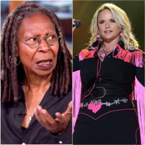 “SHE’S JUST A COUNTRY SINGER.” That’s what Whoopi Goldberg said — seconds before the studio shook like a televised earthquake, and Miranda Lambert