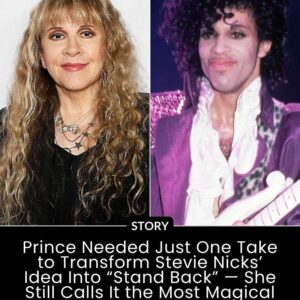 Stevie Nicks once recalled how a phone call to Prince, after hearing “Little Red Corvette,” changed everything. The two jammed, and Prince laid down the unforgettable synth line to “Stand Back” in a single take. Nicks said it felt like he had “sprinkled magic” into the track —TD