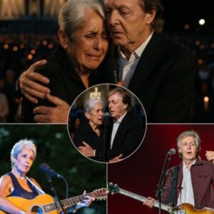 “My Heart Is Pleading With You”: Joan Baez, 84, Breaks Down as She Clutches Paul McCartney, 83, Before Heart-Stopping Duet at Lincoln Memorial Rally That Left 50,000 in Tears