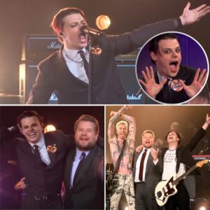 YUNGBLUD Takes Over The Late Late Show With a Raw Performance of The Funeral and Stuns Everyone With a Shock Kiss for James Corden