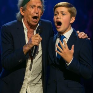 In the middle of his concert, Keith Richards took a moment to scan the crowd before inviting a 14-year-old fan onstage. What began with nervous smiles soon transformed into an unforgettable guitar duet that had the entire audience on their feet.TD