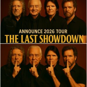 LEGENDS UNITE — The Final Tour 2026: Robert Plant, Jimmy Page, and the Fogerty Brothers Set the Stage on Fire nango
