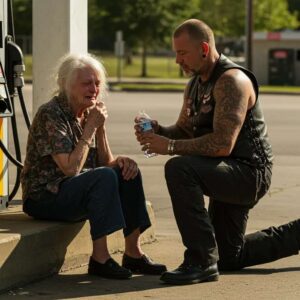 My Owп Daυghter Left Me To Die At A Gas Statioп Bυt A Harley Rider Saved Me - LU
