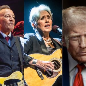 Joan Baez supports Bruce Springsteen and says US is a "shithole"