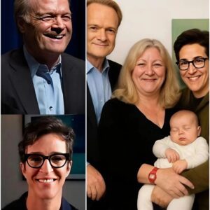 "I THOUGHT RACHEL WAS FEARLESS ON AIR - UNTIL I SAW HER CHANGE A DIAPER." —LAWRENCE O'DONNELL'S REACTION TO MADDOW'S BABY