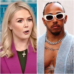 “Sit Down, Barbie.” — Lewis Hamilton Silences Karoline Leavitt Live on Air