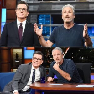Stephen Colbert’s Secret Whisper to Jon Stewart That Stole the Spotlight at The Daily Show Announcement