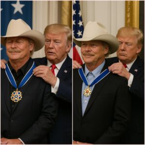 Alan Jackson Awarded Presidential Medal of Honor for His Contributions to American Music