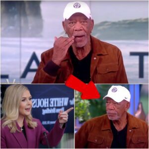 “You dare attack my legacy, Karoline? Every role, every line, every breath I’ve given to this craft is a monument you will never topple!” – Morgan Freeman snapped, his voice slicing through the room like steel.